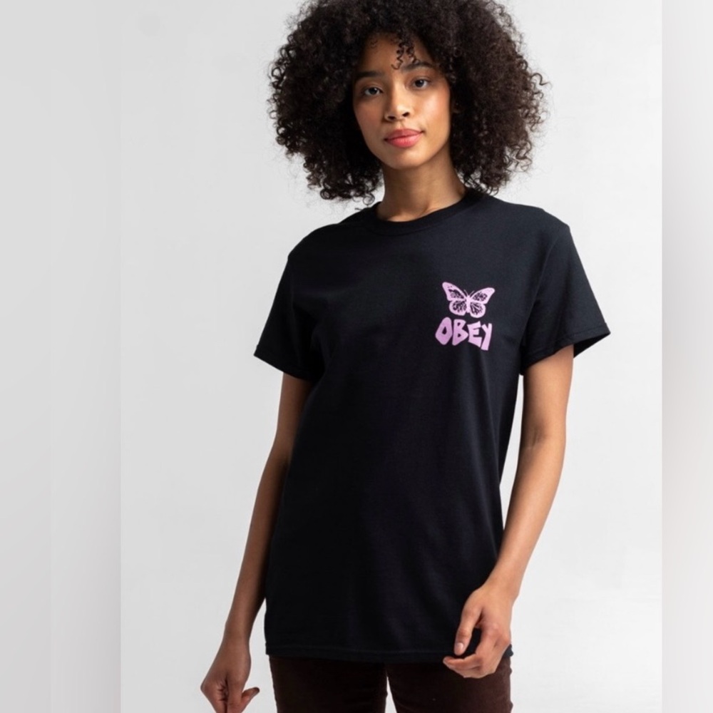 OBEY Butterfly T-Shirt